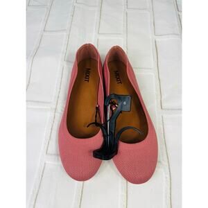 NWT Mixit pink canvas ballet flats size 6